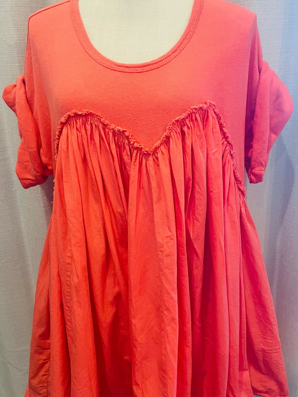 Free People Catalina Boho Babydoll Mini Dress